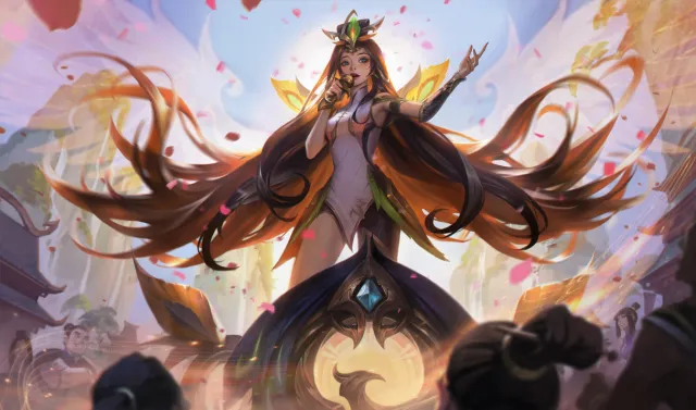 Graceful Phoenix Seraphine League of Legends